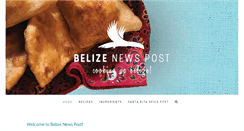 Desktop Screenshot of belizenewspost.com